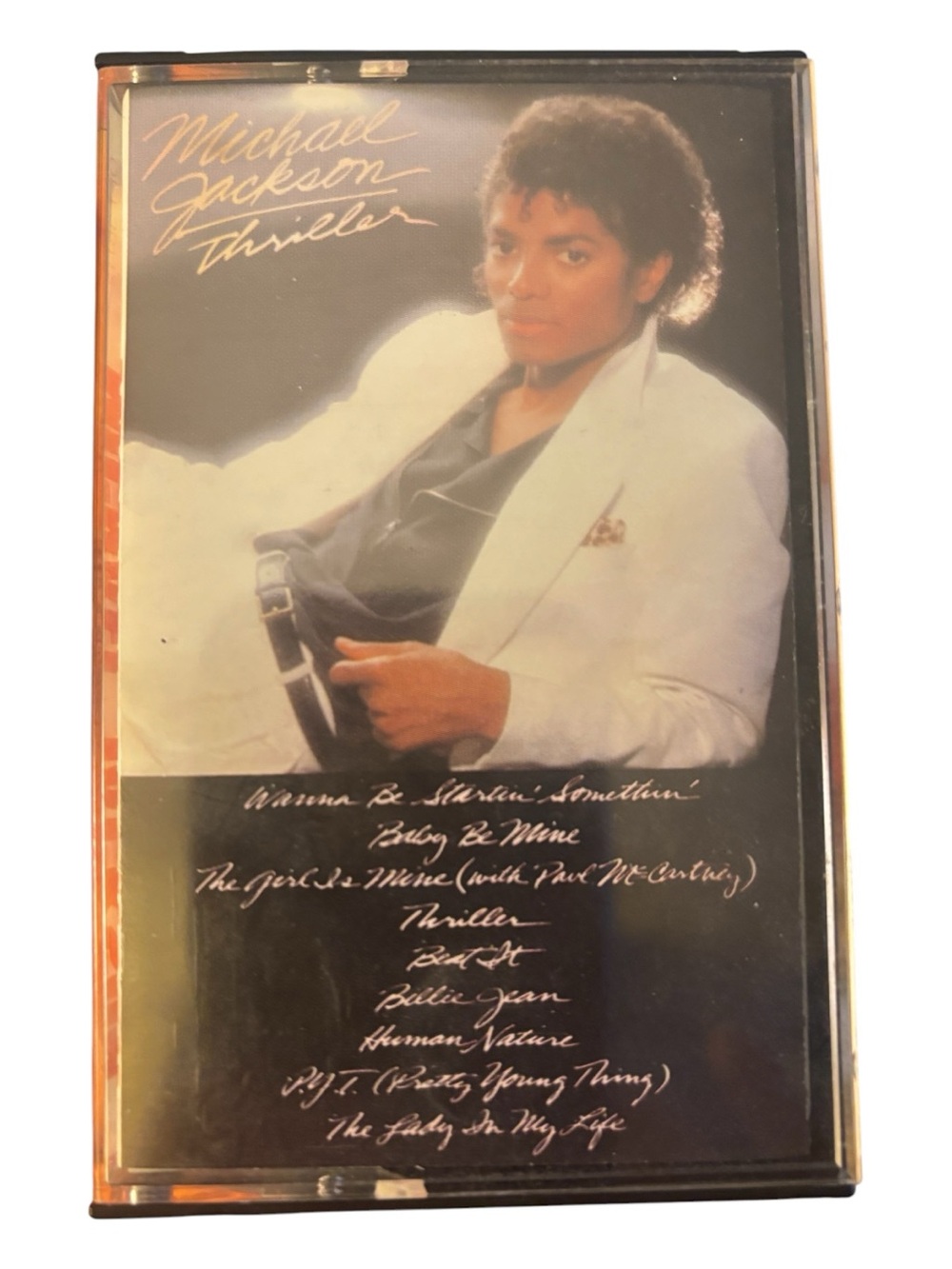 Michael Jackson Thriller Cassette Tape - 1982 great condition
